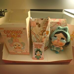 100% Authentic CRYBABY Crying Again Series-Vinyl Face Plush Blind Box
